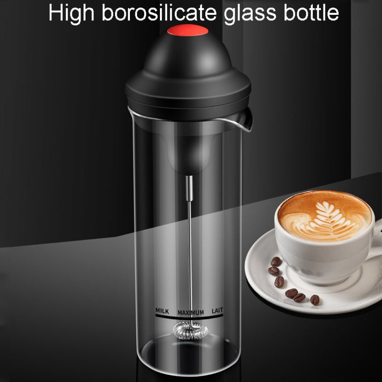 Kacheeg Electrical Stainless Steel Coffee Whisk Portable Whipping Milk Froth Mixer