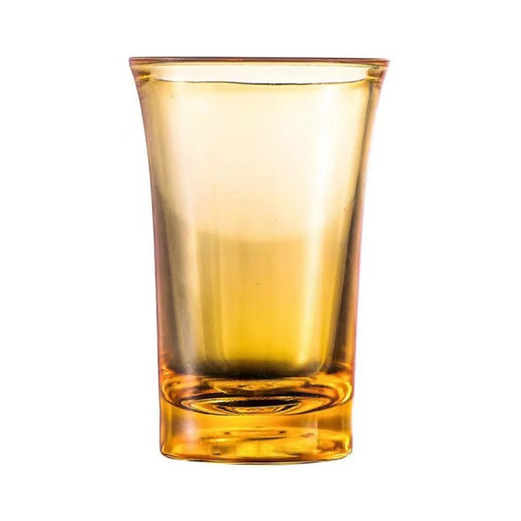 35ml Bar Party Acrylic Colorful Cup Mini Liquor Glass, Transparent, Yellow, Purple, Blue