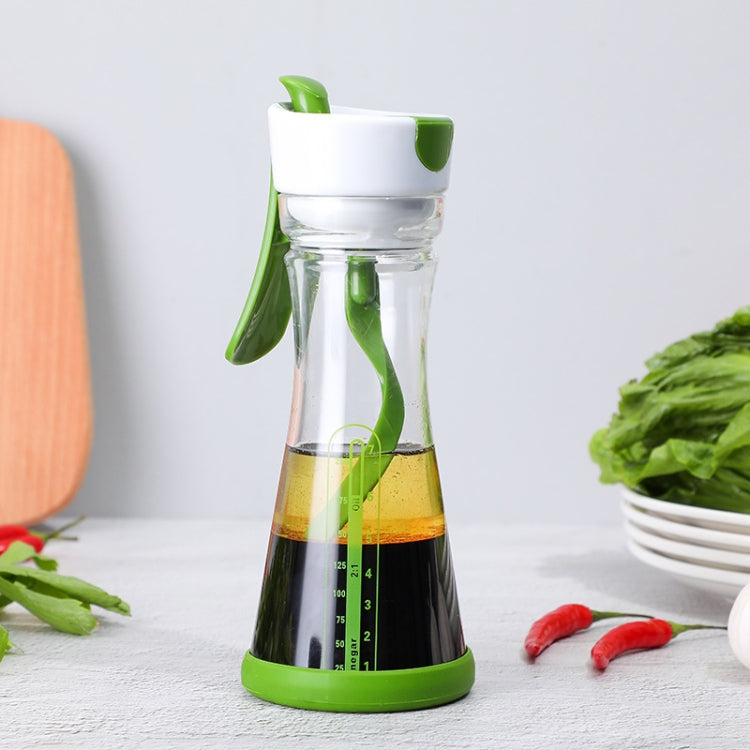 Salad Mixing Cup Vinegar Sauce Shaker Bottle with Scale for Kitchen, 101-200ml