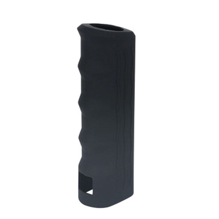 Automotive Universal Silicone Handbrake Handle Cover Brake Handle Decorative Protective Sleeve, Straight Sleeve, Oblique Sleeve
