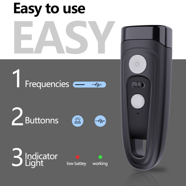 Ultrasonic Dog Repeller Stop Barker Pet Trainer, PU60