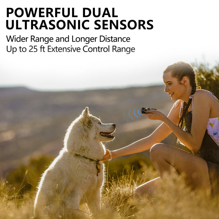 Ultrasonic Dog Repeller Stop Barker Pet Trainer, PU60
