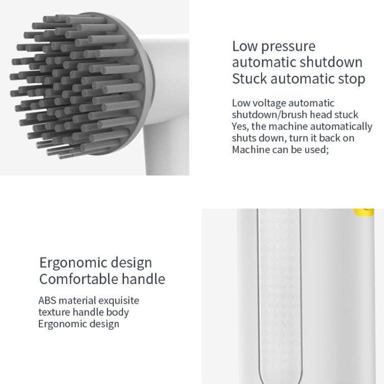 Multifunctional Handheld Cordless Electric Cleaning Brush