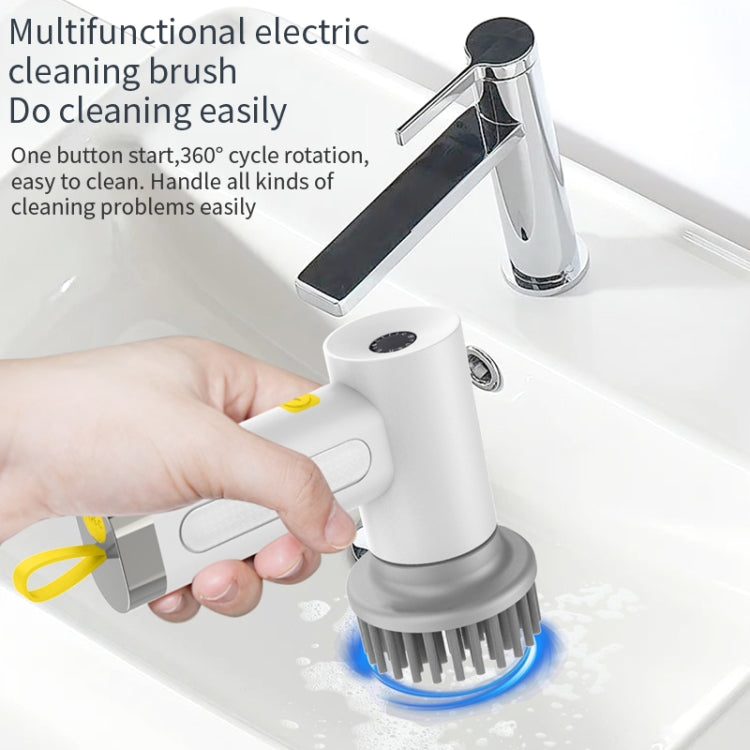 Multifunctional Handheld Cordless Electric Cleaning Brush
