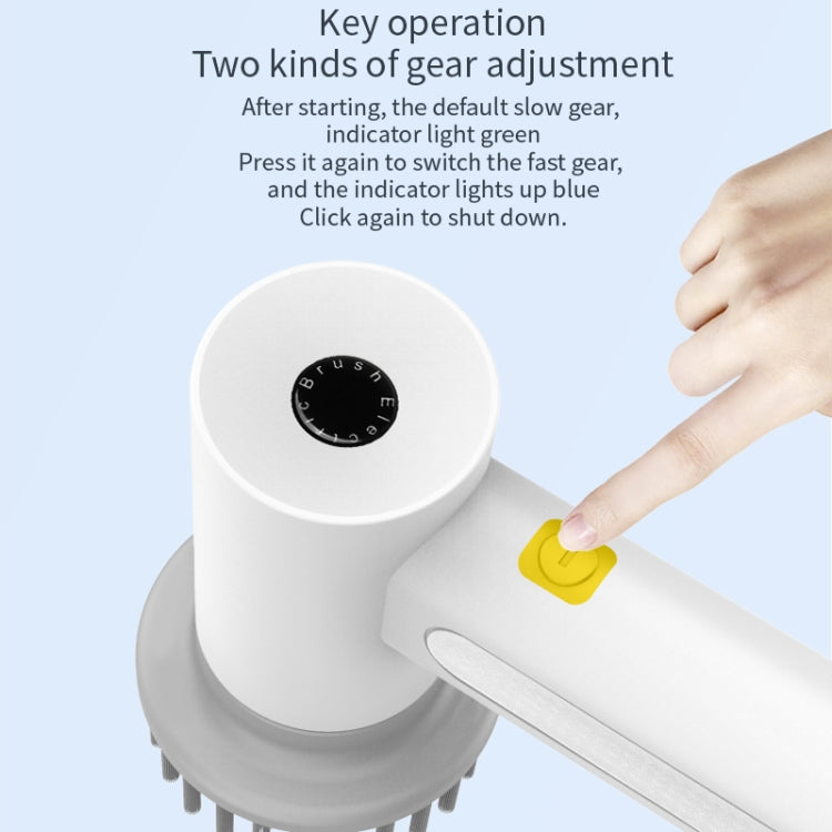 Multifunctional Handheld Cordless Electric Cleaning Brush