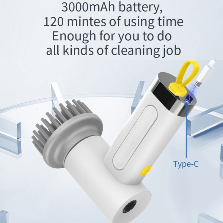 Multifunctional Handheld Cordless Electric Cleaning Brush
