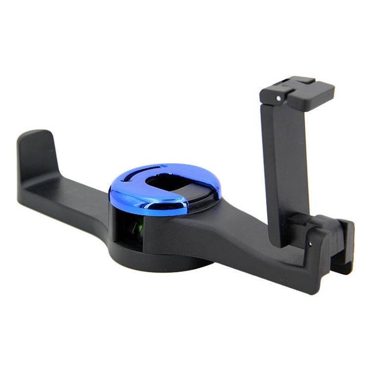 Car Back Seat Double Hook Phone Holder, Black, Silver, Blue, Red