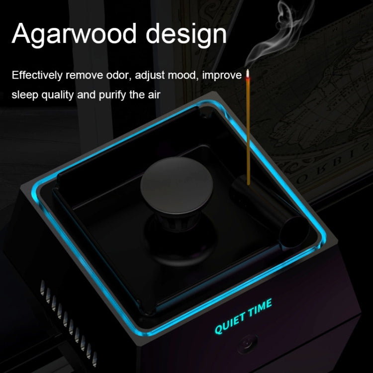 Intelligent Multifunctional Ambient Light Household Negative Ion Air Purifier Electronic Ashtray