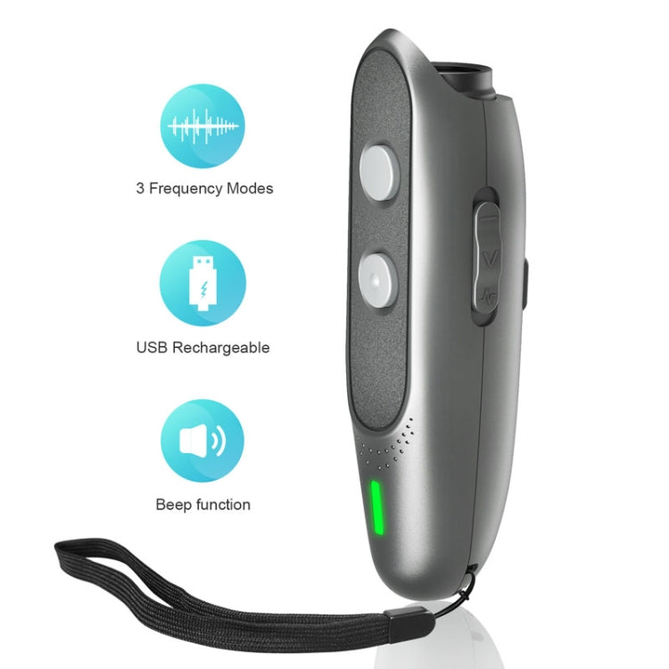 Ultrasonic Dog Repeller Trainer Pet Dog Anti-Bark Discipler, PU30
