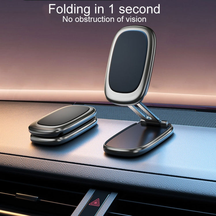 Magnetic Car Phone Holder Automobile Rotatable Multifunctional Folding Stands, Q42