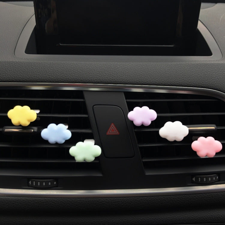 Resin Cartoon Cloud Car Air Outlet Decorative Clip
