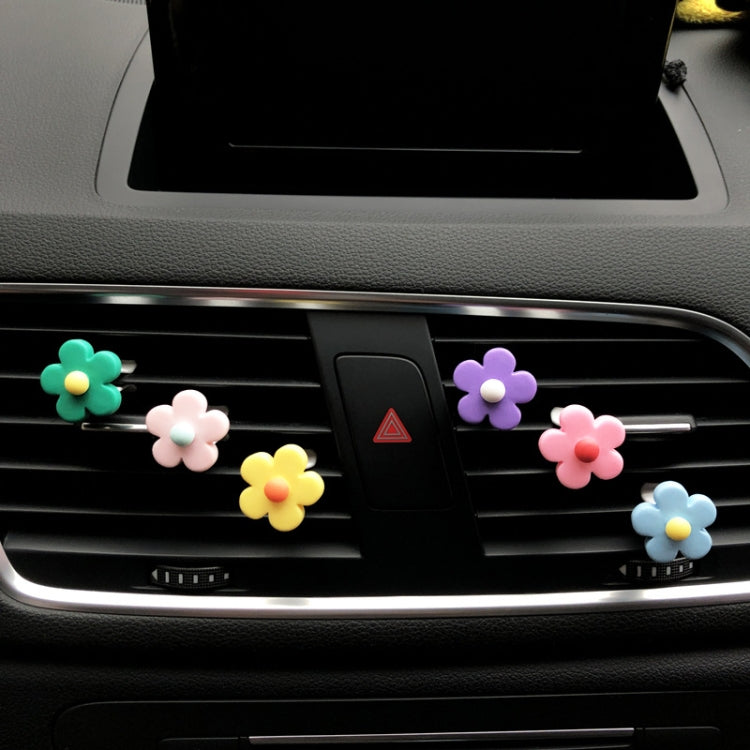 Five-Petal Flower Car Air Vent Aromatherapy Clip, Scented version