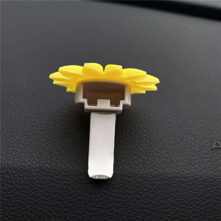 Sunflower Car Air Vent Aromatherapy Decorative Clip, Small Sunflower, Large Sunflower