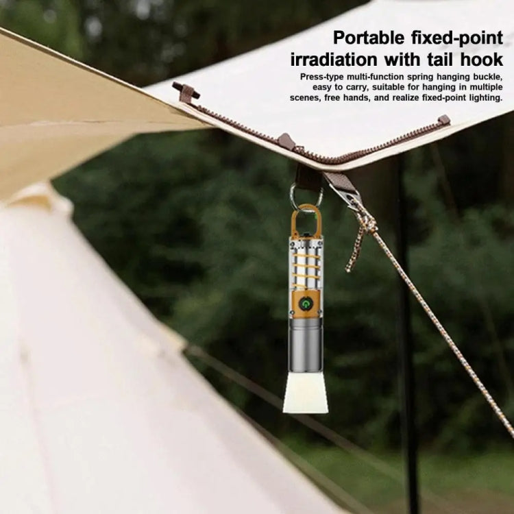 Outdoor LED Flashlight Multi-Functional Camping Lighting Flashlight Portable Rechargeable Work Lamp, X10-P50, X10