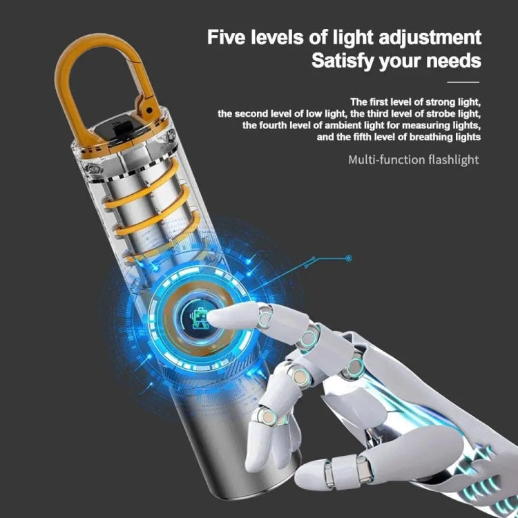 Outdoor LED Flashlight Multi-Functional Camping Lighting Flashlight Portable Rechargeable Work Lamp, X10-P50, X10