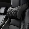 Car Seat Memory Foam Support Cushion, Black Headrest