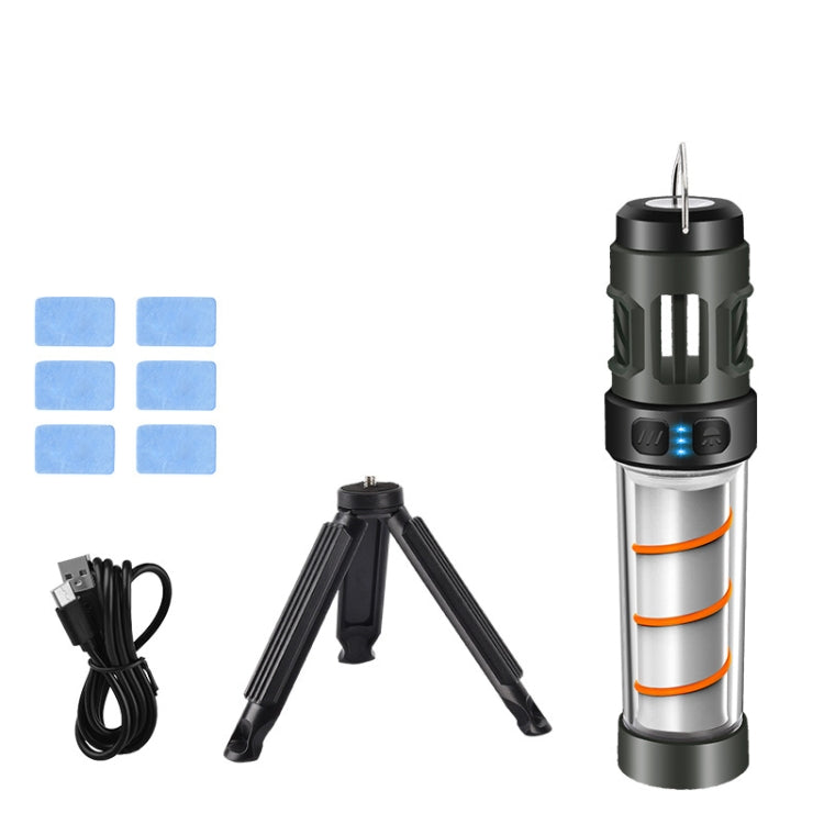 4 In 1 Outdoor Multi-function Flashlight Ambient Light Mosquito Repellent Lamp, Tripod Version