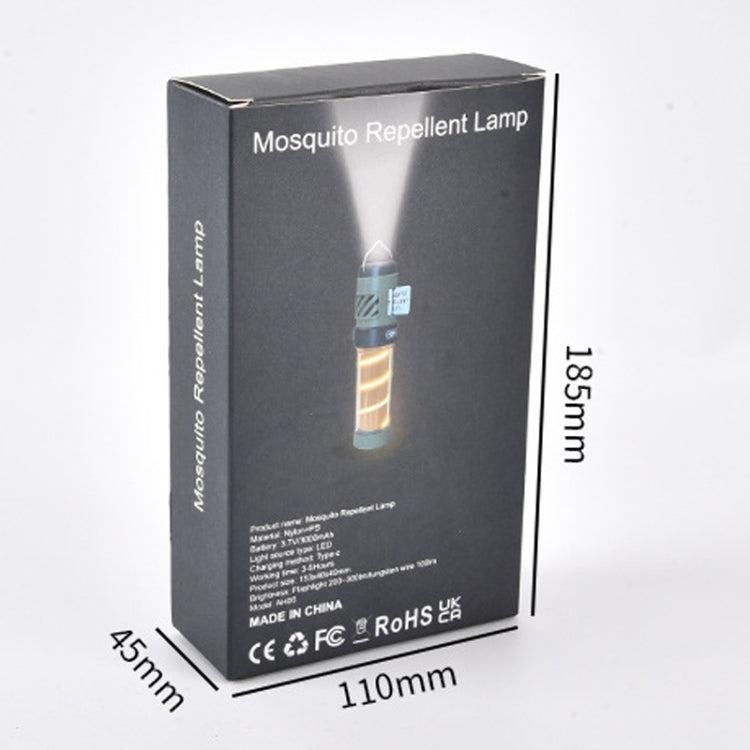 4 In 1 Outdoor Multi-function Flashlight Ambient Light Mosquito Repellent Lamp, Tripod Version