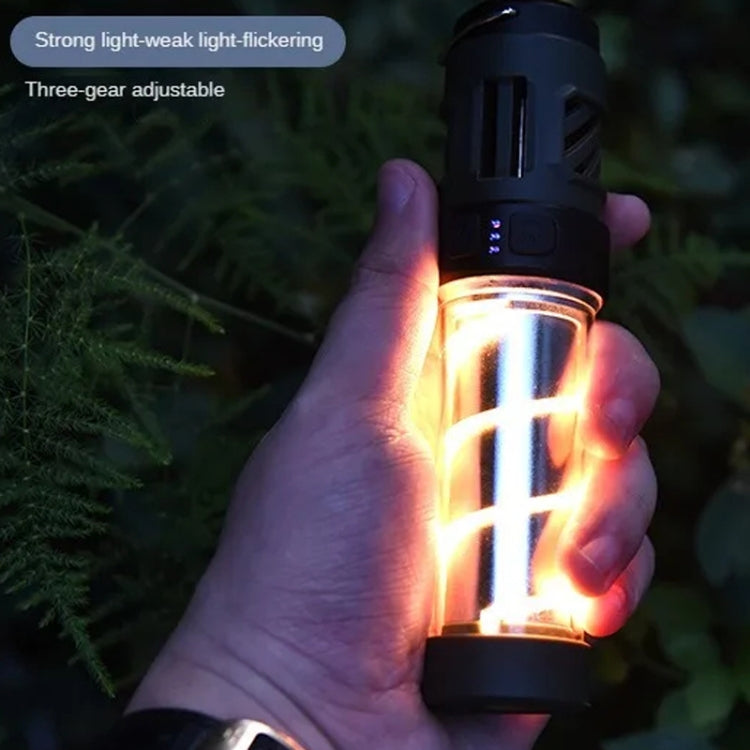 4 In 1 Outdoor Multi-function Flashlight Ambient Light Mosquito Repellent Lamp, Tripod Version