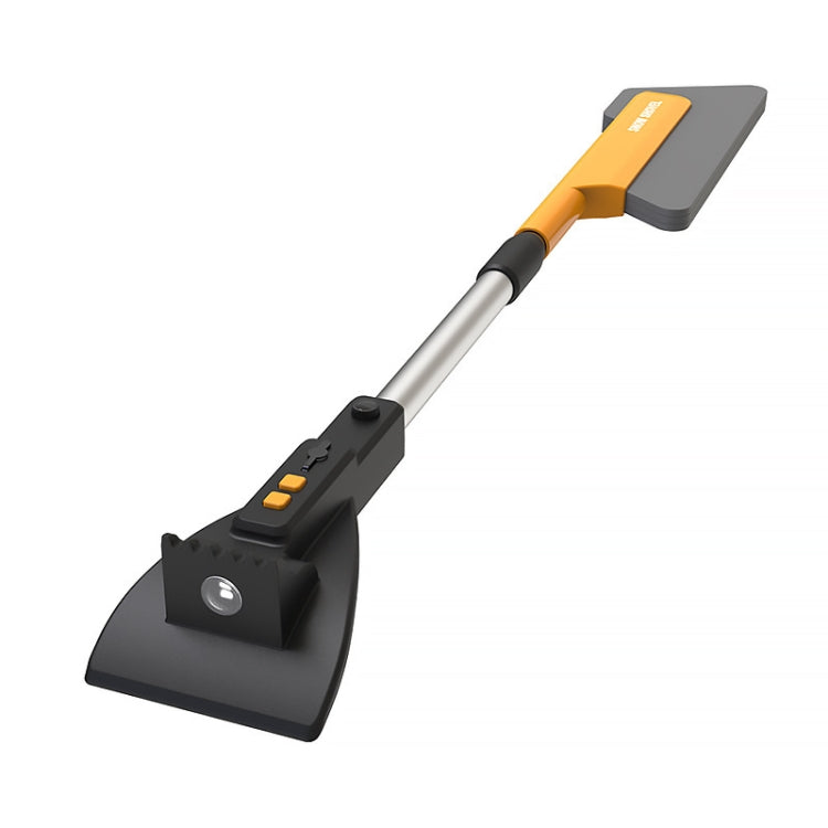 Car Multifunctional Telescopic Snow Shovel Glass Defrost De-icing Brush Winter Cleaning Tools, Ordinary