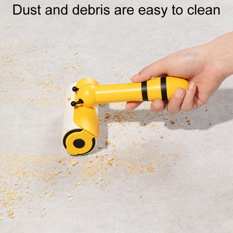 Portable Roller Sticker Bee Shaped Pet Hair Cleaner And Remover