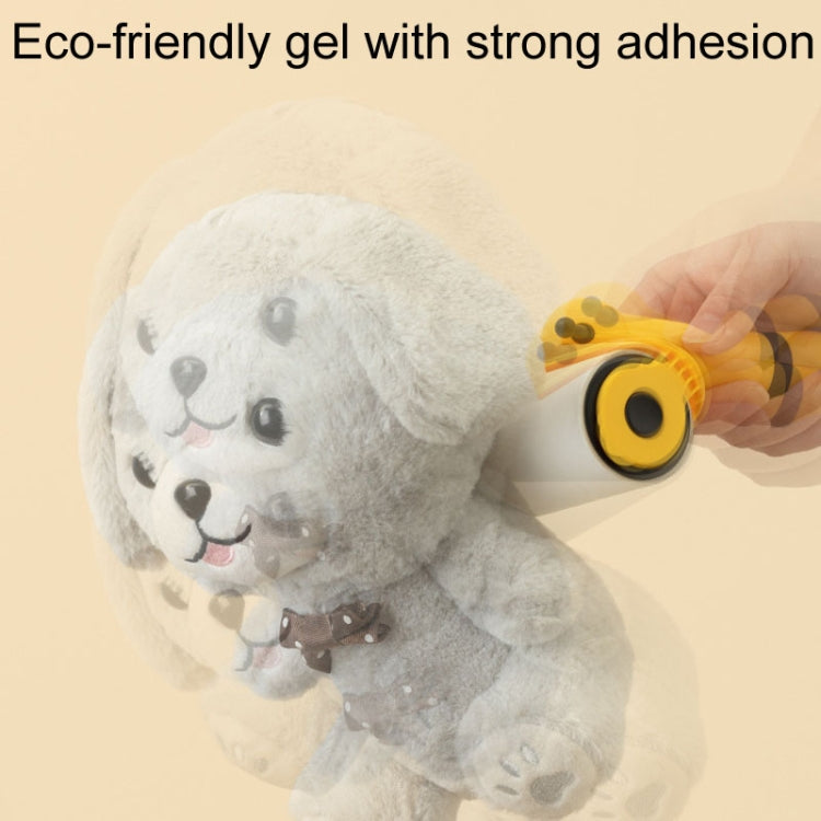 Portable Roller Sticker Bee Shaped Pet Hair Cleaner And Remover