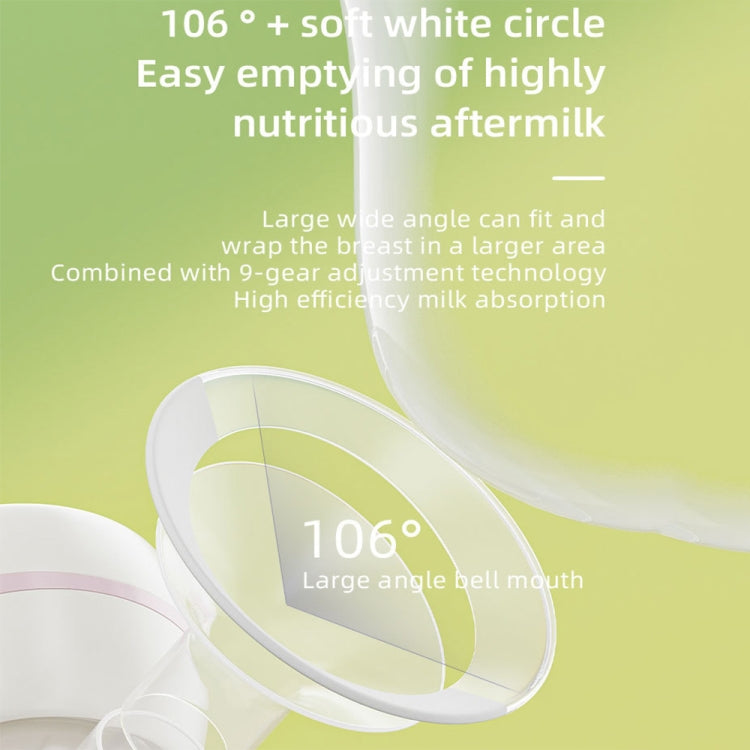 MZ-003 LED Digital Display Smart Adjustable Fully Automatic Massage Painless Silent Breast Pump