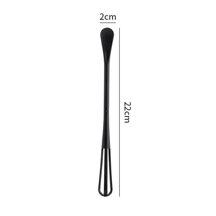 5pcs Household Mini Whisk With Small Spoon Kitchen Multifunctional Stirring Stick