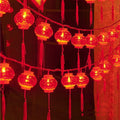 New Year Chinese Red Lantern LED Lights, 1.5m 10 Light, 3m 20 Light, 6m 40 Light