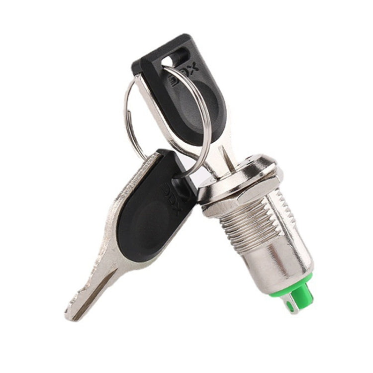 Electronic Lock Key Metal Knob Switch Toy Lock, 12mm