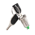 Electronic Lock Key Metal Knob Switch Toy Lock, 12mm