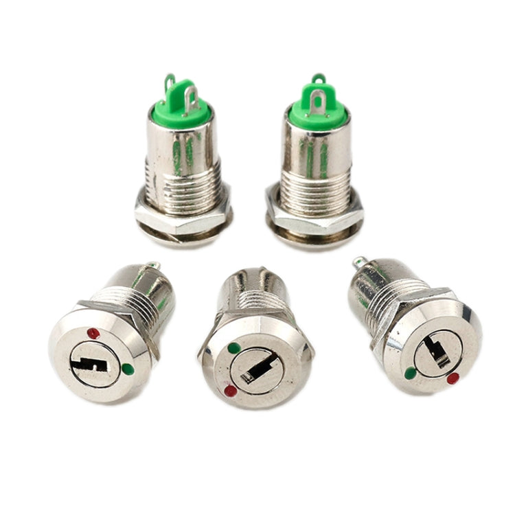 Electronic Lock Key Metal Knob Switch Toy Lock, 12mm