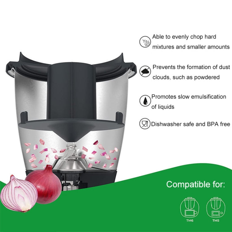 For Thermomix TM5 / TM6 Kitchen Machine Anti-Splash Protective Cover Crushing Mixing Cap, TM5 / TM6 Anti-Splash Cover