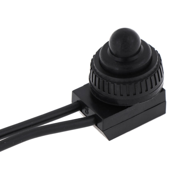 12V Waterproof Push Button Lead Switch for Motorcycles/Cars/Yachts