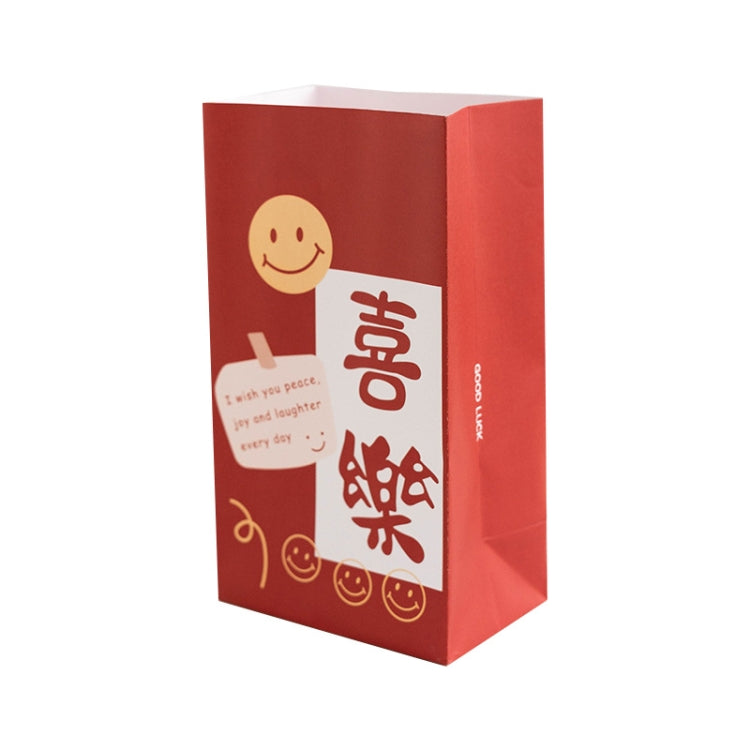 6pcs /Set Spring Festival Gift Bag New Year Paper Bag Candy Cookie Bag