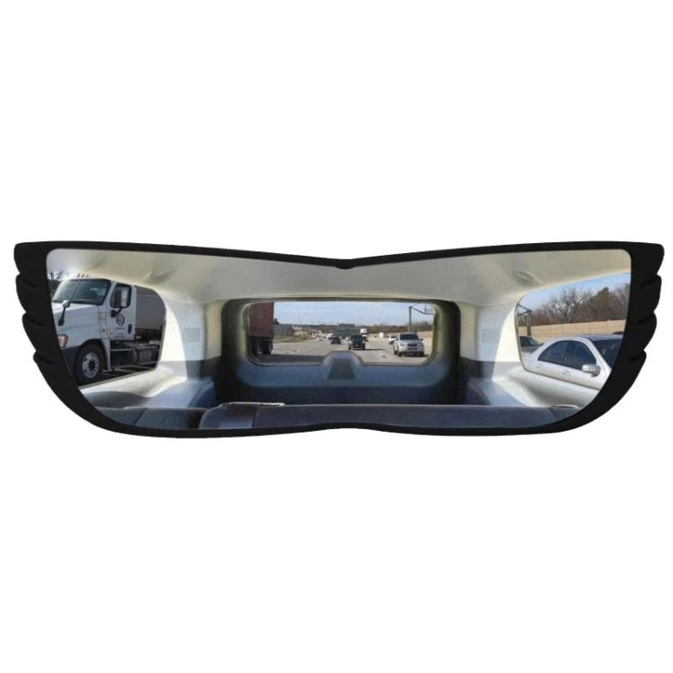 Wide-Angle Rearview Mirror Reduce Blind Spots Fits Most Cars SUVs, Wide-Angle