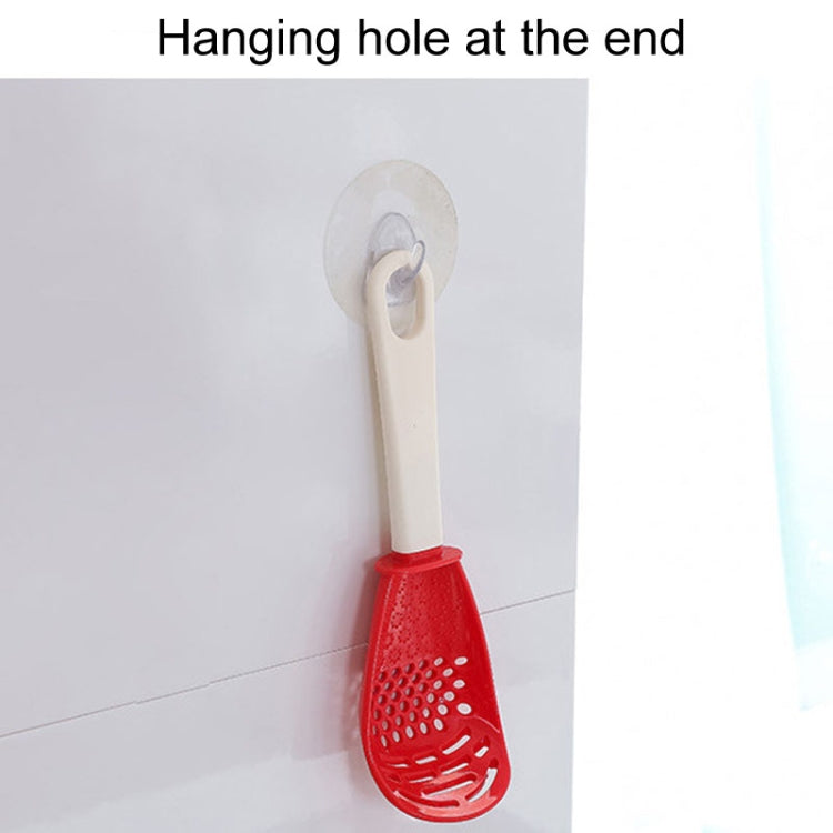 Kitchen Multifunctional Mashing Spoon Household Auxiliary Food Grinding Cooking Ladle Stir-Fry Spatula
