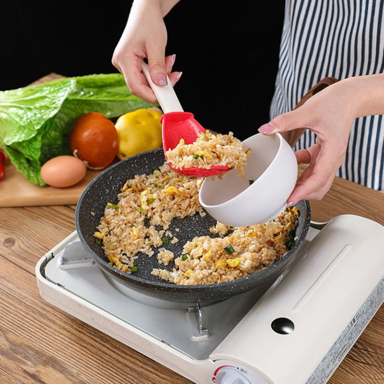 Kitchen Multifunctional Mashing Spoon Household Auxiliary Food Grinding Cooking Ladle Stir-Fry Spatula