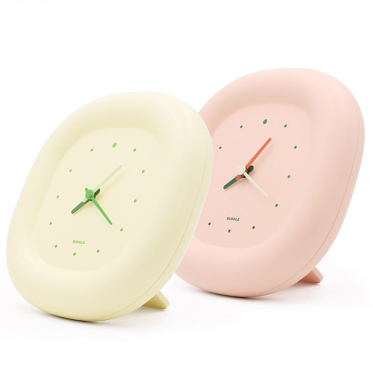 Desktop Wall-mounted Dual-purpose Decorative Silent Bubble Clock