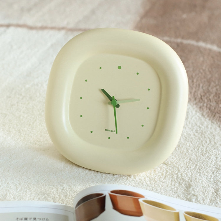 Desktop Wall-mounted Dual-purpose Decorative Silent Bubble Clock