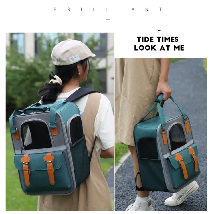 Outdoor Portable Shoulder Pet Backpack Handheld Foldable Breathable Cat Bag
