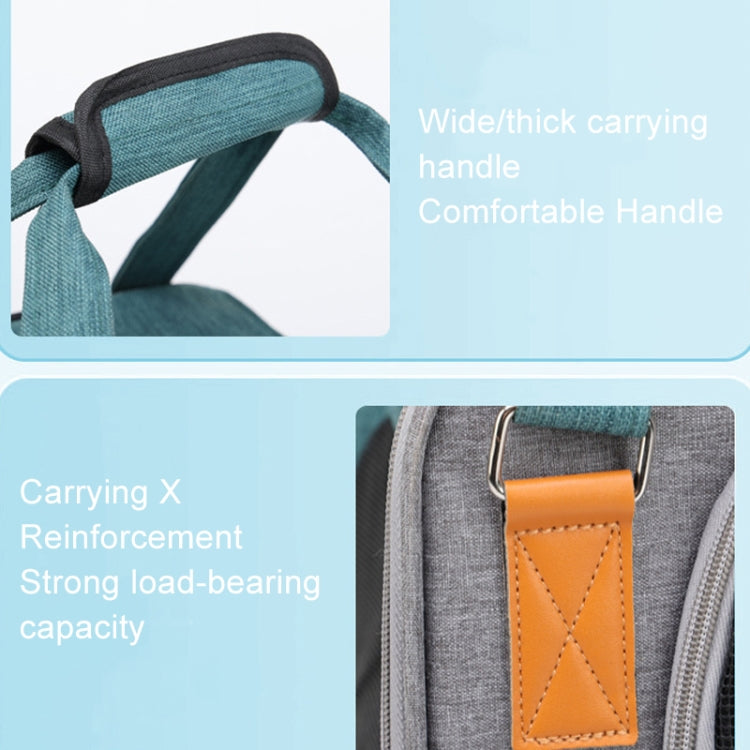 Outdoor Portable Shoulder Pet Backpack Handheld Foldable Breathable Cat Bag