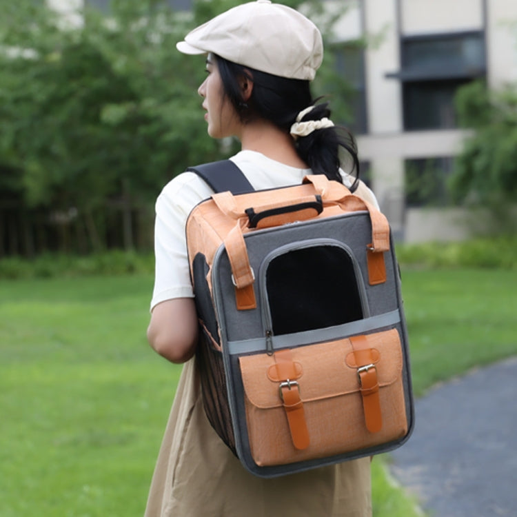 Outdoor Portable Shoulder Pet Backpack Handheld Foldable Breathable Cat Bag