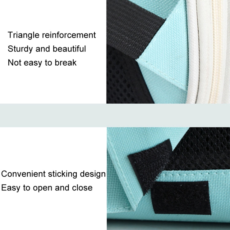 Breathable Square Cat Backpack Foldable Outdoor Portable Pet Bag
