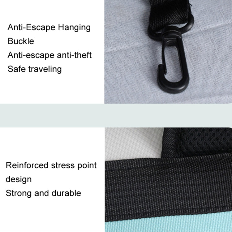 Breathable Square Cat Backpack Foldable Outdoor Portable Pet Bag