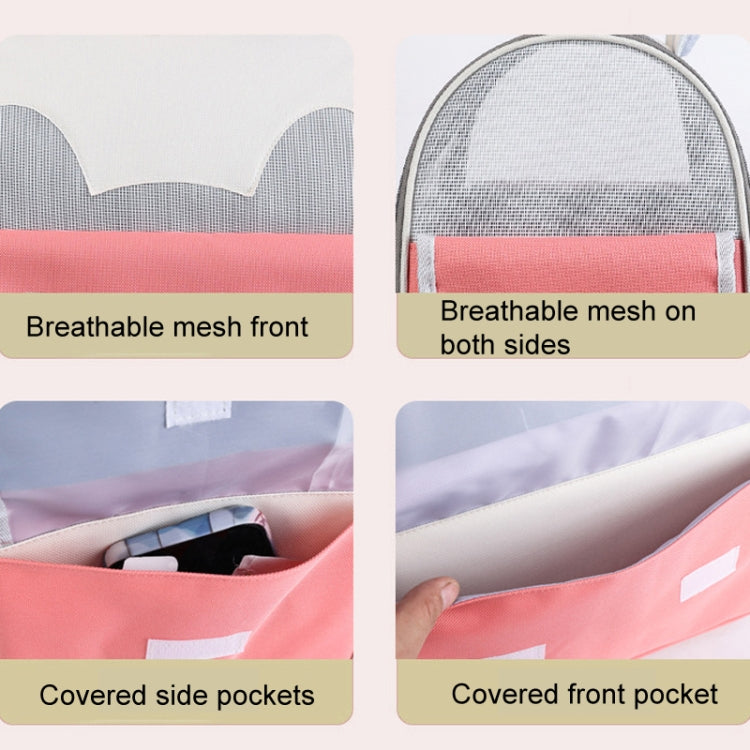 Outdoor Cat Backpack Large Capacity Breathable Pet Bag