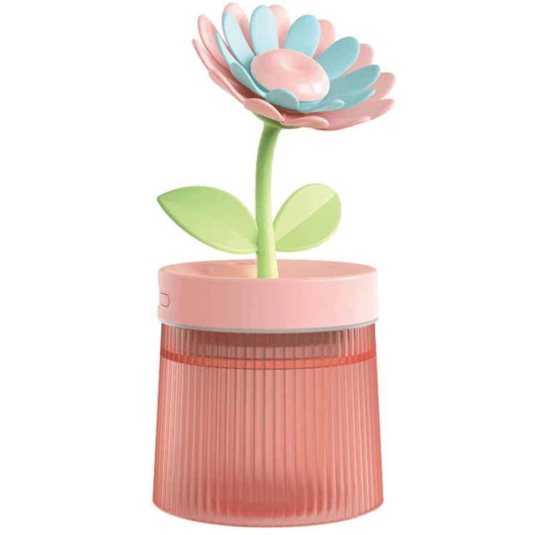 Flower Spray Hhydrating Colorful Atmosphere Light USB Aromatherapy Humidifier, Sunflower Pink, Sunflower Purple, Sunflower Green, Gardenia Pink, Gardenia Purple, Gardenia Green