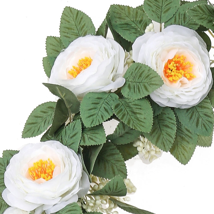 2pcs 2m Simulation Flower Rattan Party Decoration Forest Wedding Arrangement Artificial Rose Rattan