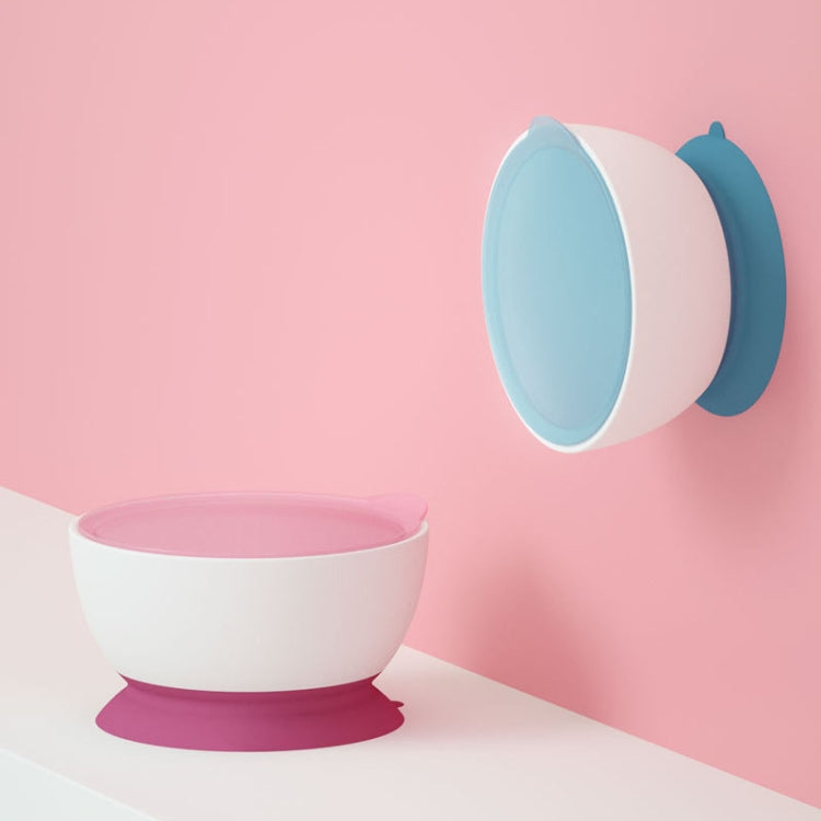 Infant Complementary Food Bowl With Lid Baby Feeding Tableware Suction Cup Bowl