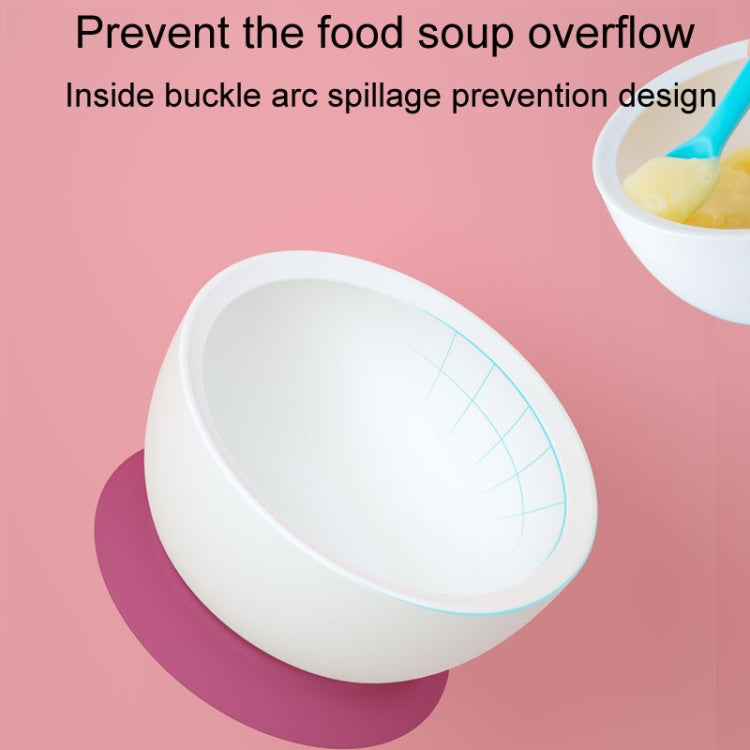 Infant Complementary Food Bowl With Lid Baby Feeding Tableware Suction Cup Bowl